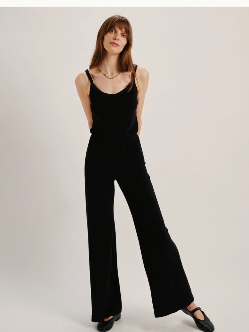 Suzie Kondi Elma Jumpsuit Terry, Black, L